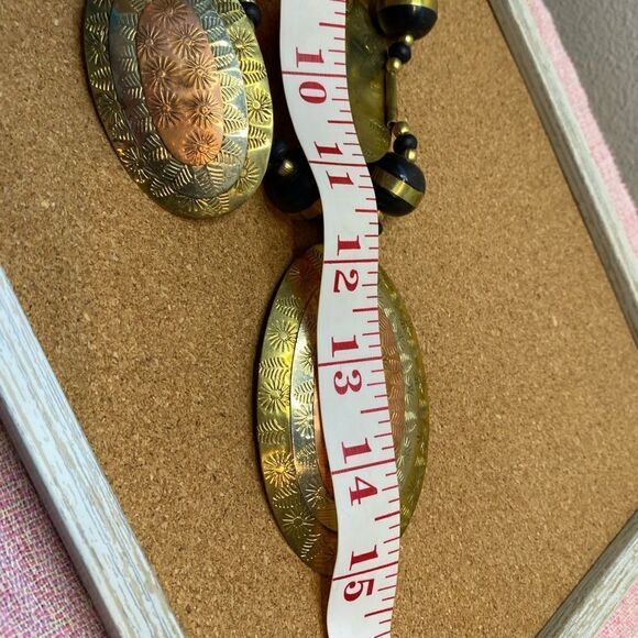 New Tribal brass copper beaded necklace - Picture 8 of 12